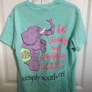 Mint Green Simply Southern Shirt